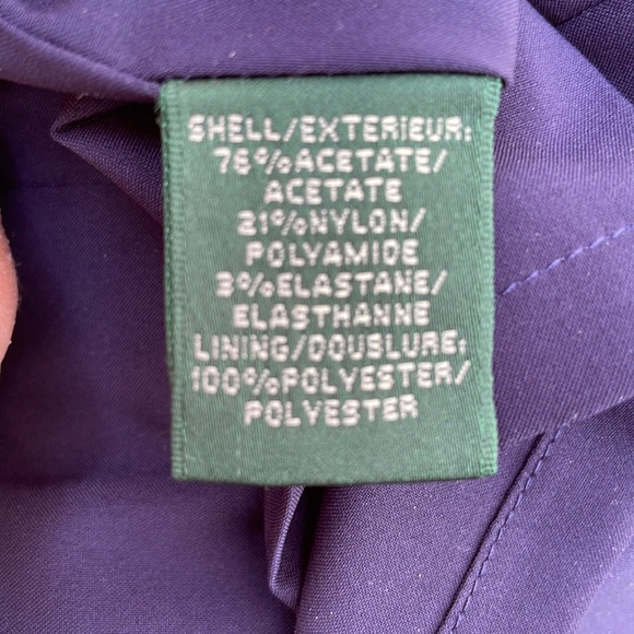 Lauren Sz12 Special Occasion Dress Navy - Picture 7 of 7